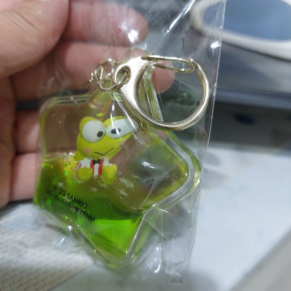 Keroppi Sanrio Tsunameez Star Key Chain Keroppi  Floating In Water Cute - Picture 3 of 5